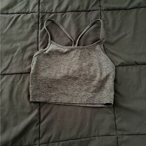 Offline by Aerie Heather Gray Non-Padded Bralette
